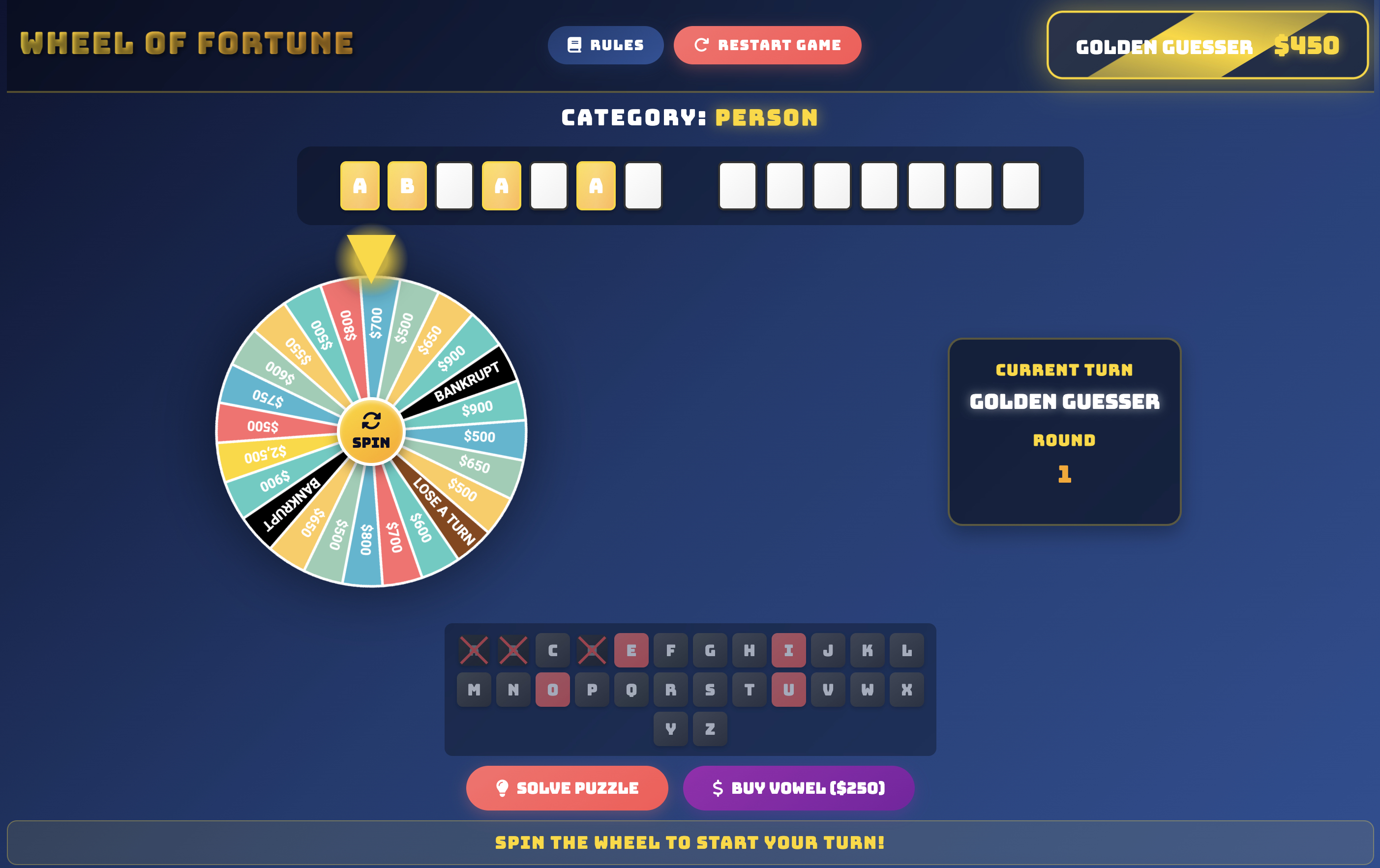 Wheel of Fortune